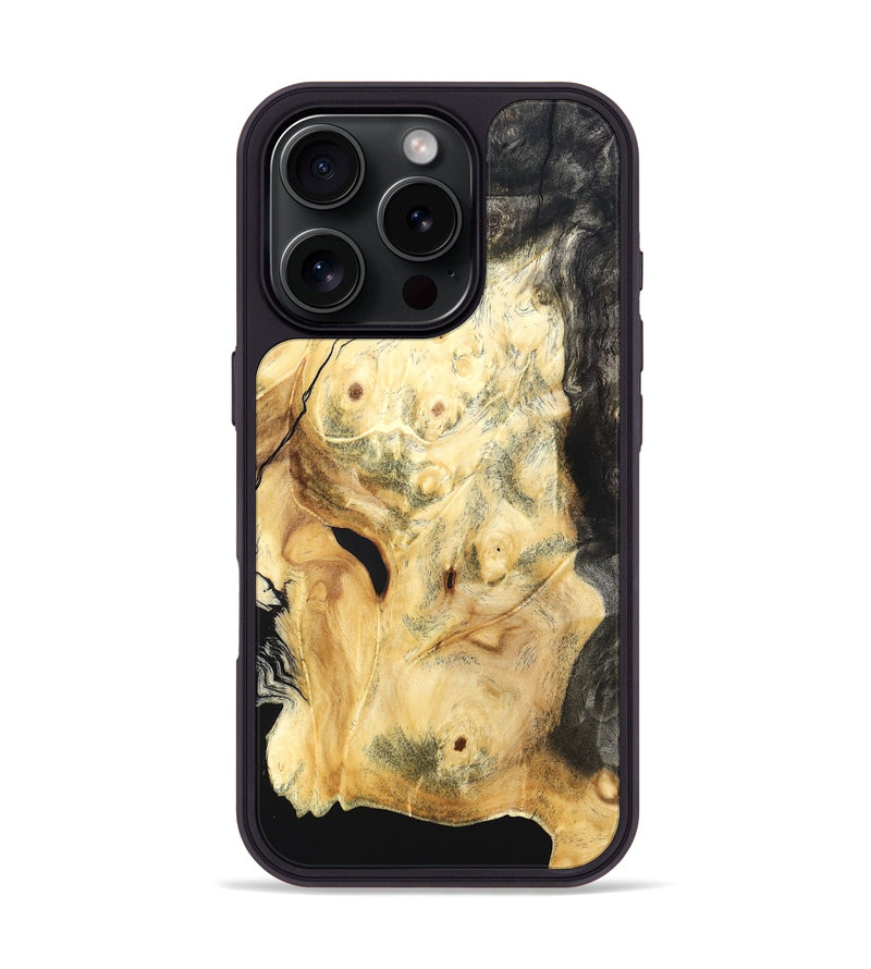 iPhone 16 Pro Wood Phone Case - Leland (Wood Burl, 819889)