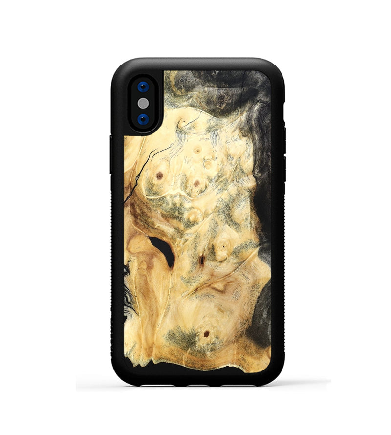 iPhone Xs Wood Phone Case - Leland (Wood Burl, 819889)