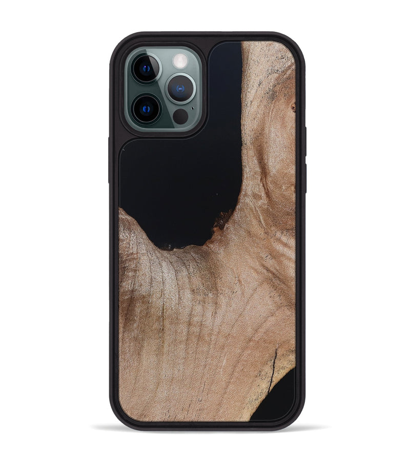 iPhone 12 Pro Max Wood Phone Case - Brycen (Wood Burl, 819893)