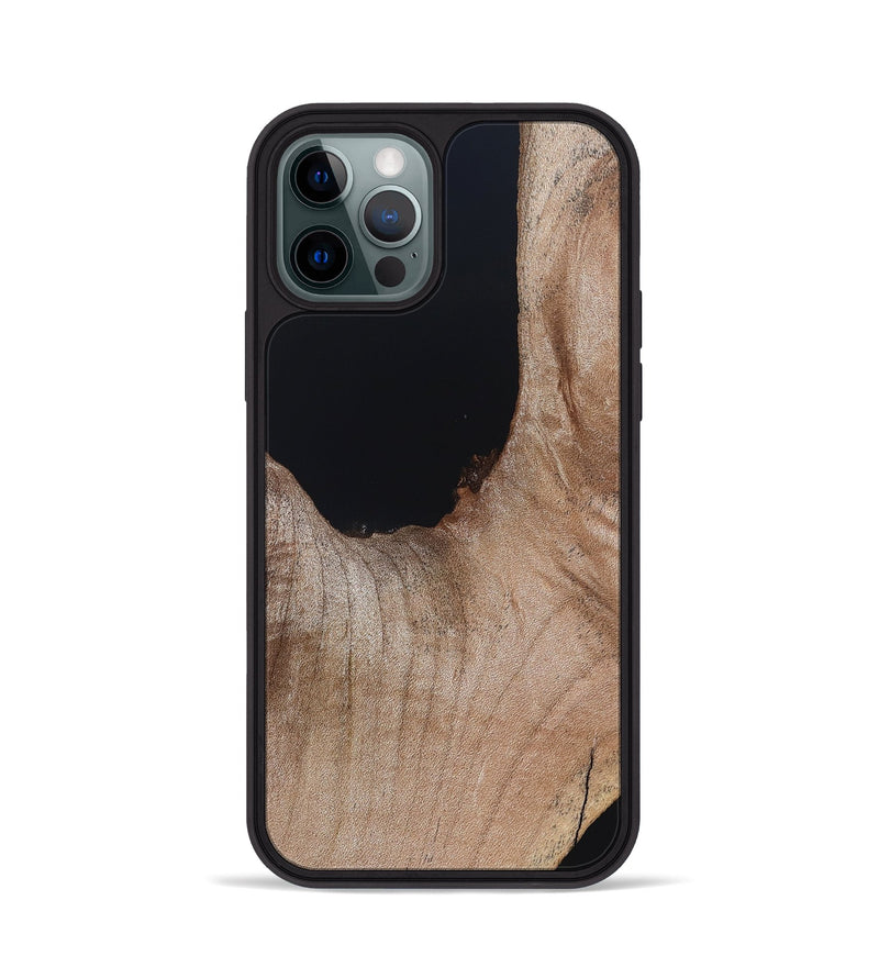 iPhone 12 Pro Wood Phone Case - Brycen (Wood Burl, 819893)