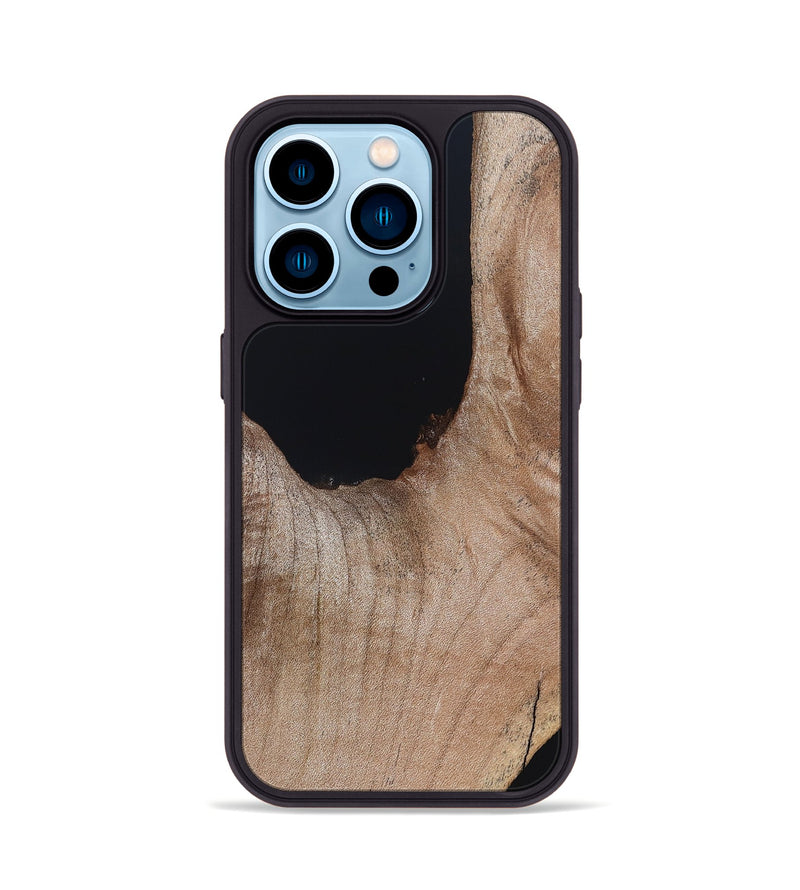 iPhone 14 Pro Wood Phone Case - Brycen (Wood Burl, 819893)