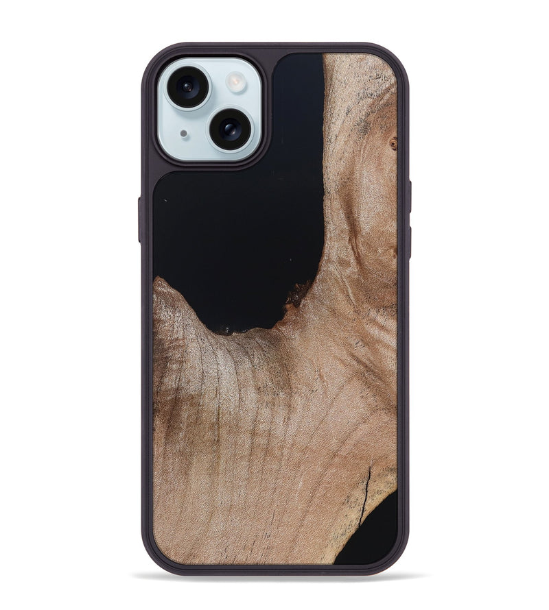iPhone 15 Plus Wood Phone Case - Brycen (Wood Burl, 819893)