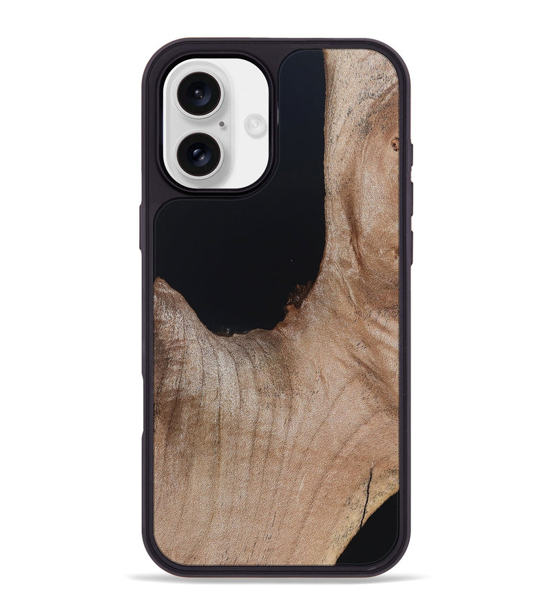 iPhone 16 Plus Wood Phone Case - Brycen (Wood Burl, 819893)