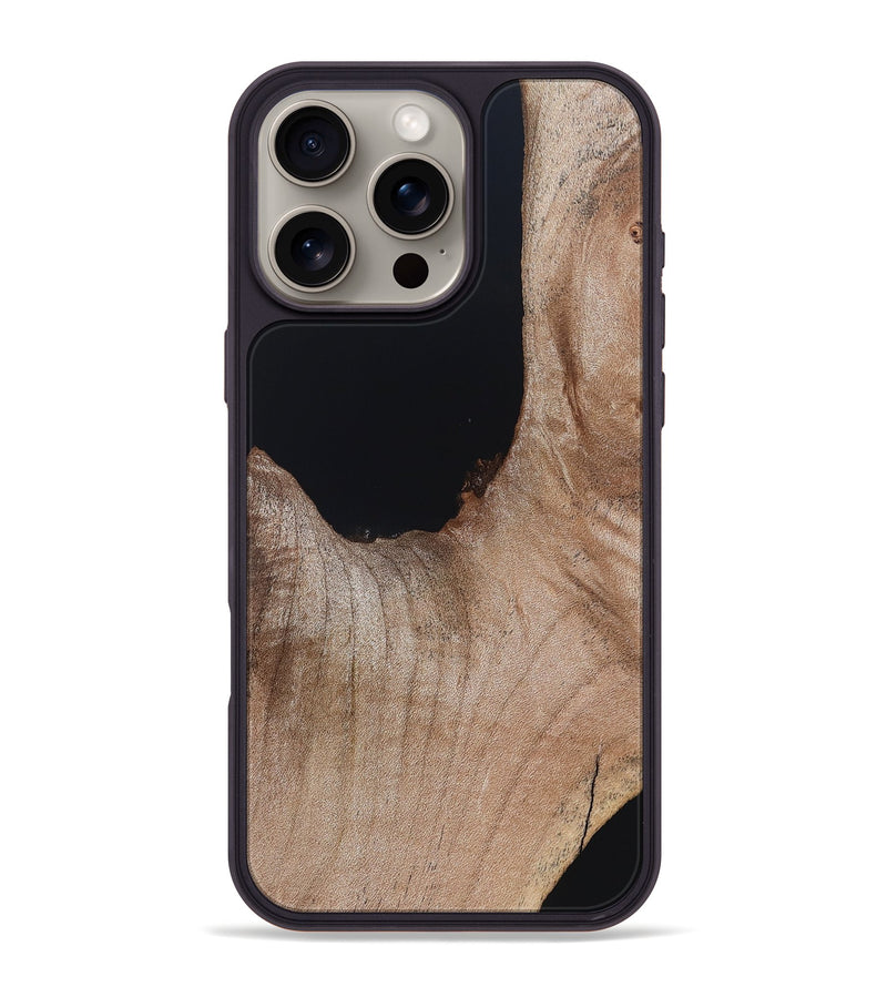 iPhone 16 Pro Max Wood Phone Case - Brycen (Wood Burl, 819893)