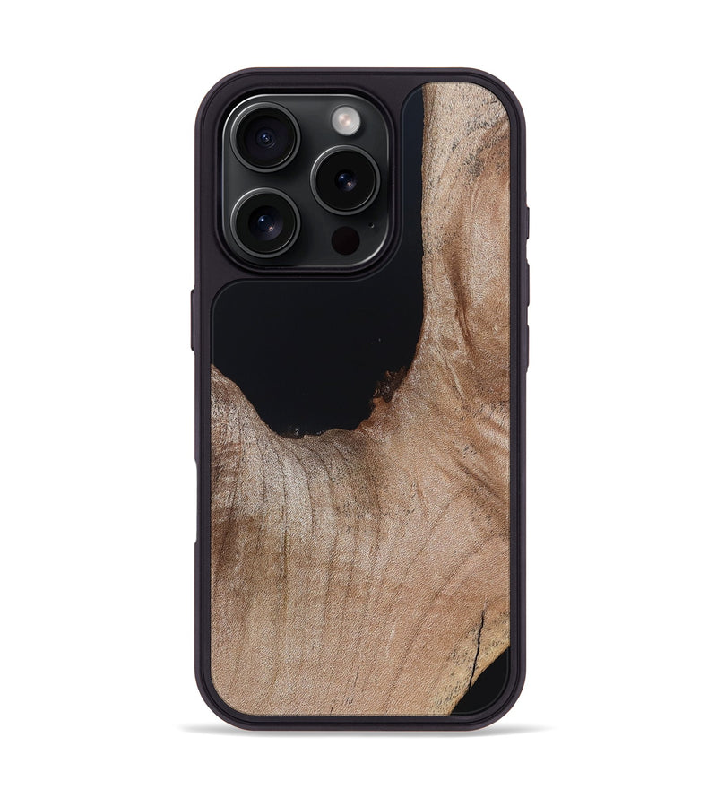 iPhone 16 Pro Wood Phone Case - Brycen (Wood Burl, 819893)
