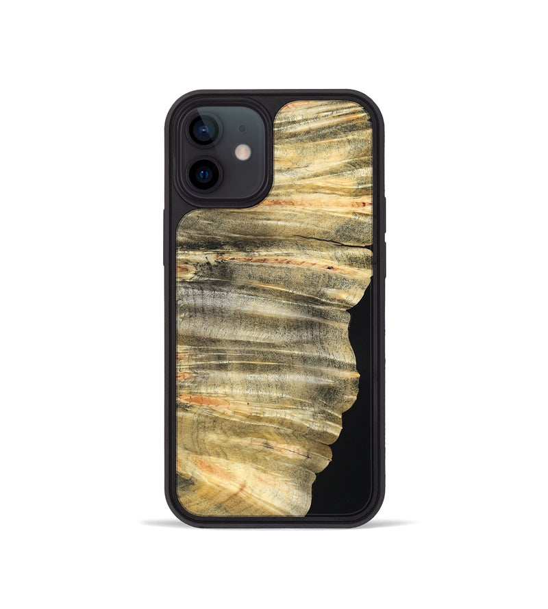iPhone 12 mini Wood Phone Case - Art (Wood Burl, 819894)