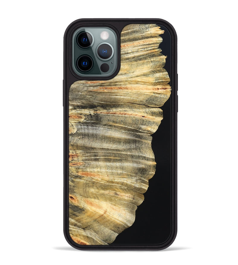 iPhone 12 Pro Max Wood Phone Case - Art (Wood Burl, 819894)