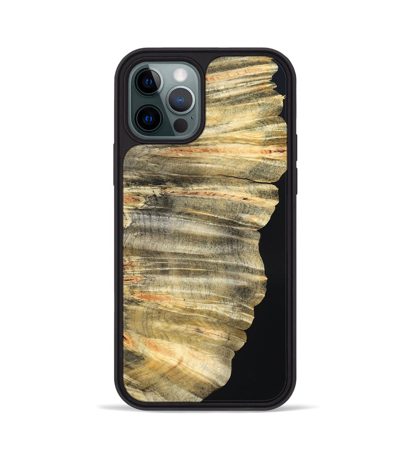 iPhone 12 Pro Wood Phone Case - Art (Wood Burl, 819894)