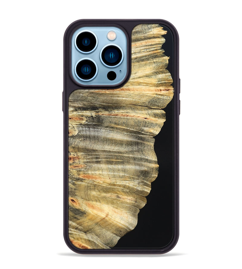 iPhone 14 Pro Max Wood Phone Case - Art (Wood Burl, 819894)