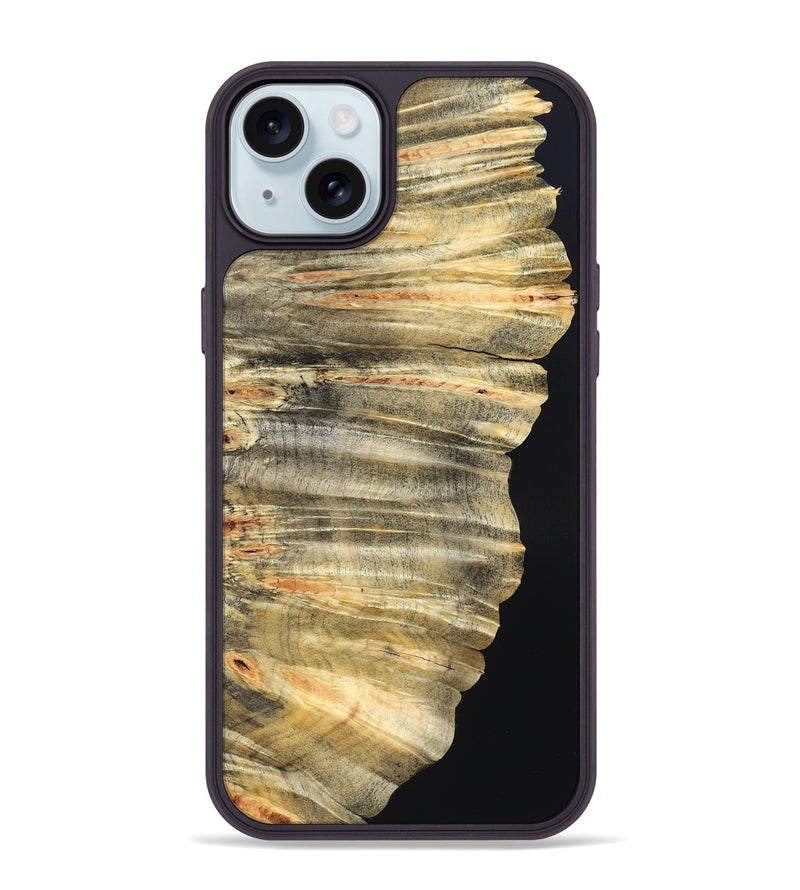 iPhone 15 Plus Wood Phone Case - Art (Wood Burl, 819894)