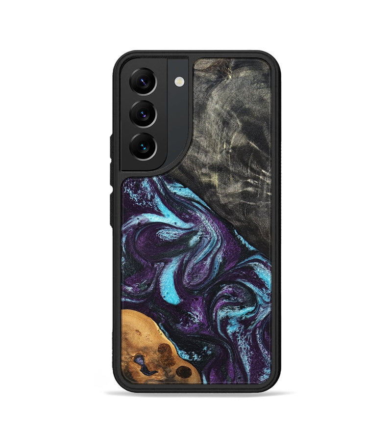 Galaxy S22 Wood Phone Case - Austin (Purple, 819895)