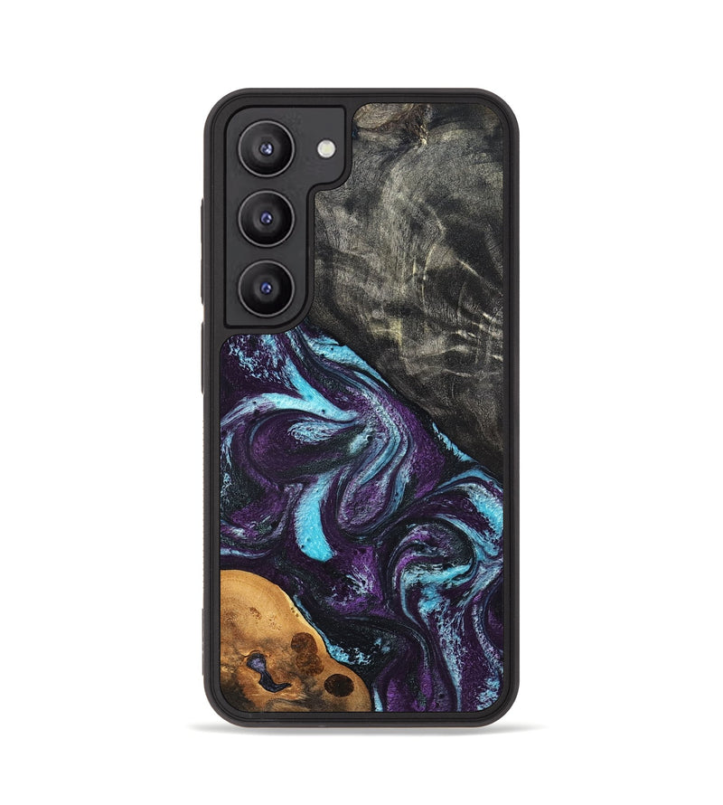 Galaxy S23 Wood Phone Case - Austin (Purple, 819895)