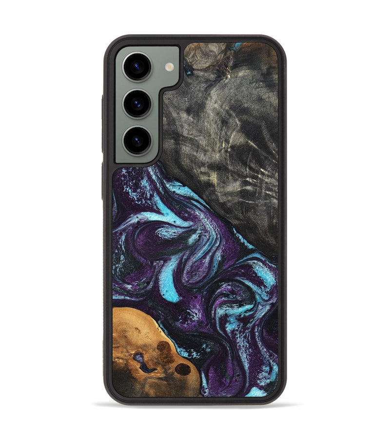 Galaxy S23 Plus Wood Phone Case - Austin (Purple, 819895)