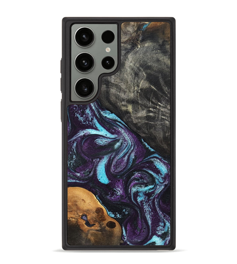 Galaxy S23 Ultra Wood Phone Case - Austin (Purple, 819895)
