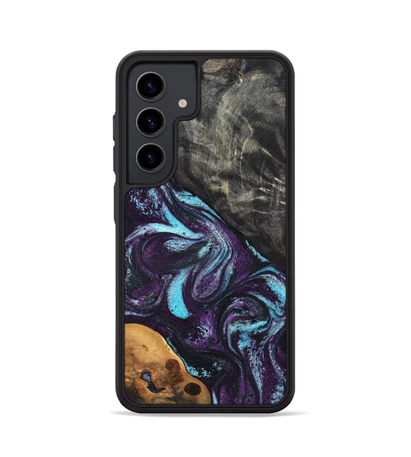 Galaxy S24 Wood Phone Case - Austin (Purple, 819895)