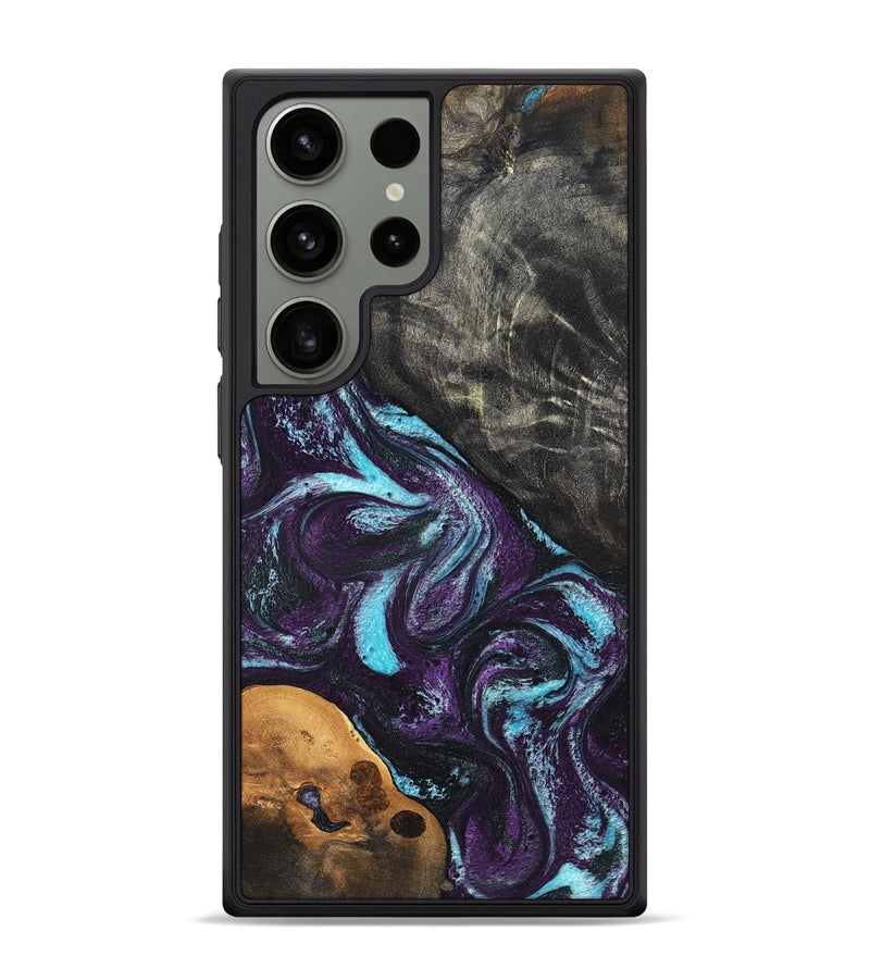 Galaxy S24 Ultra Wood Phone Case - Austin (Purple, 819895)