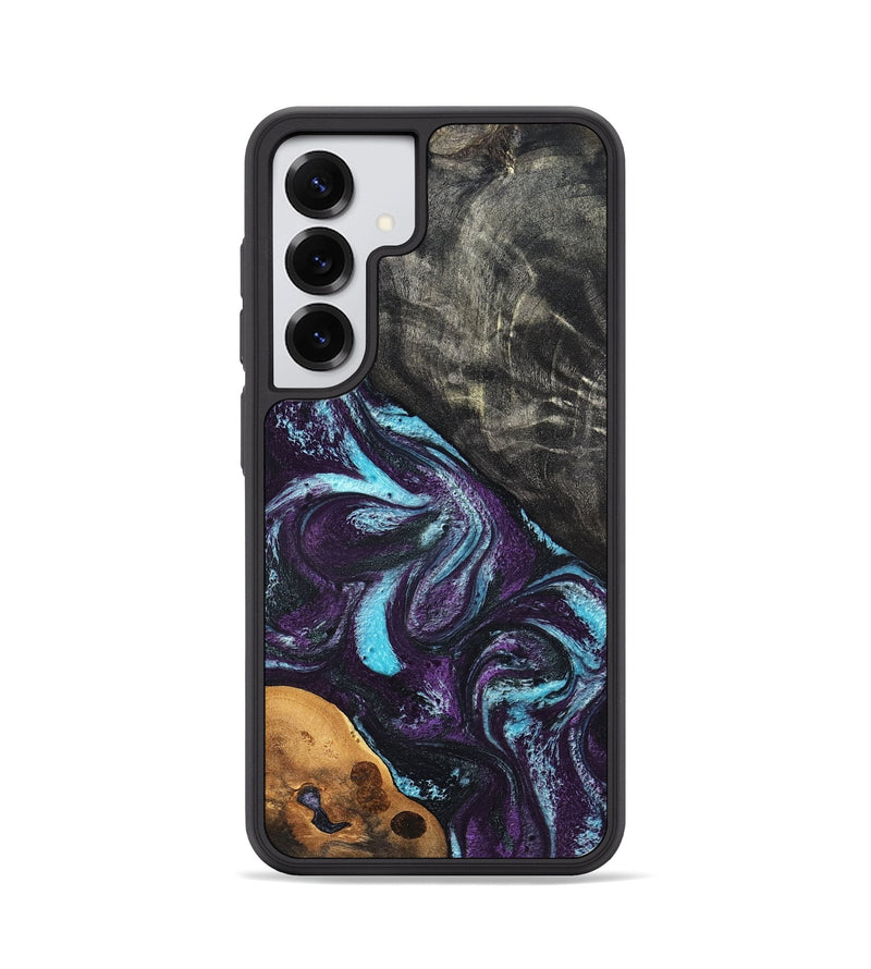 Galaxy S25 Wood Phone Case - Austin (Purple, 819895)