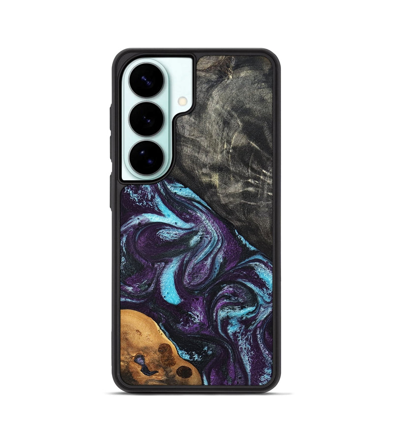 Galaxy S26 Wood Phone Case - Austin (Purple, 819895)