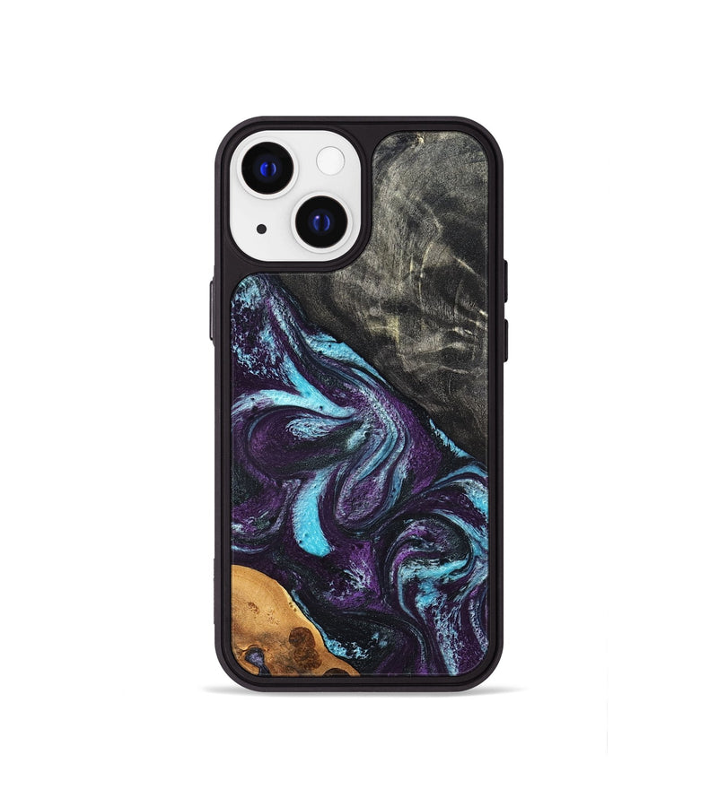 iPhone 13 mini Wood Phone Case - Austin (Purple, 819895)