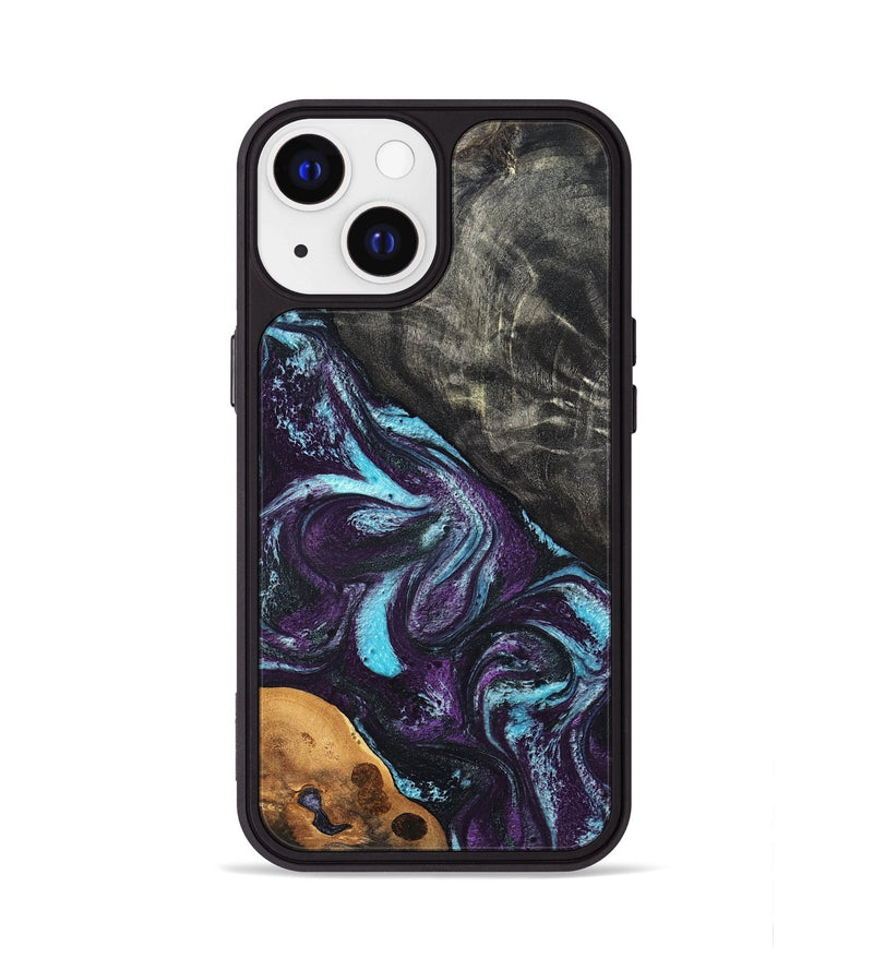 iPhone 13 Wood Phone Case - Austin (Purple, 819895)