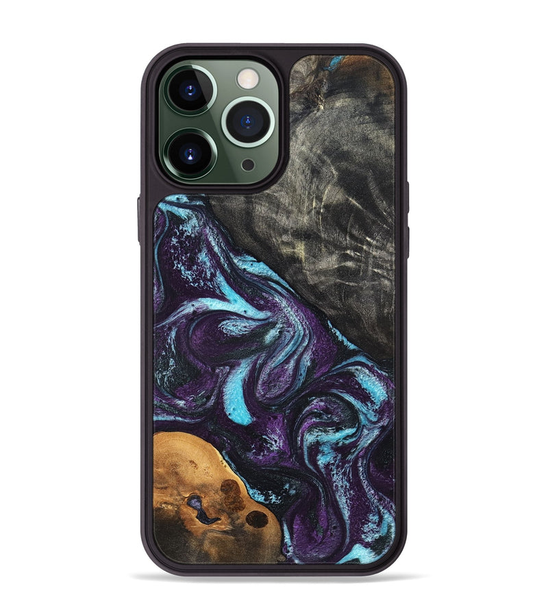 iPhone 13 Pro Max Wood Phone Case - Austin (Purple, 819895)