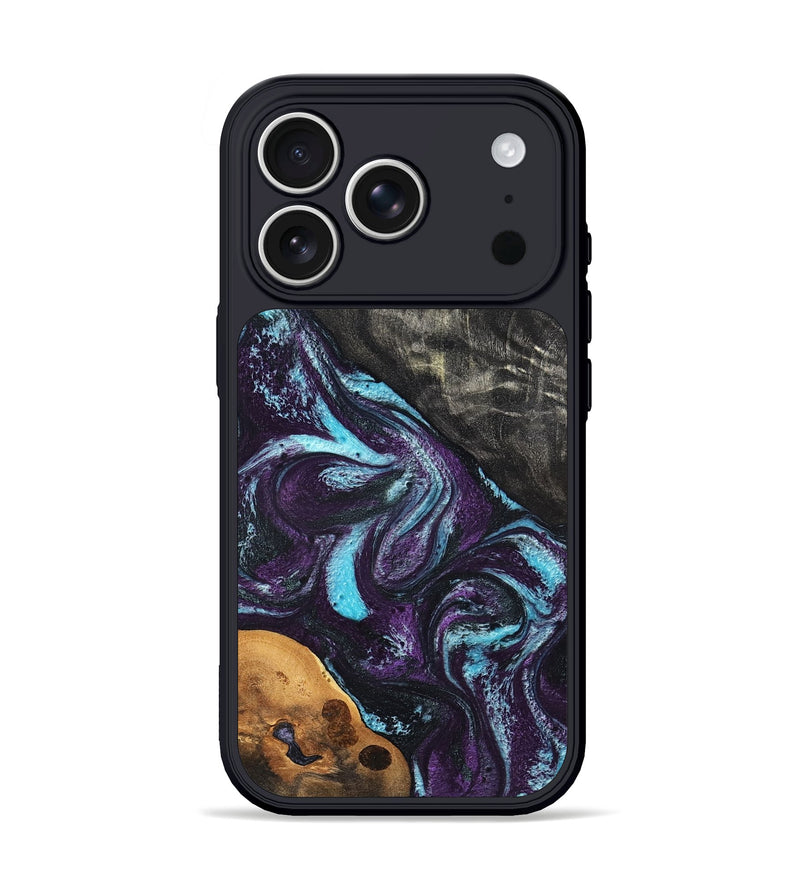 iPhone 17 Pro Wood Phone Case - Austin (Purple, 819895)