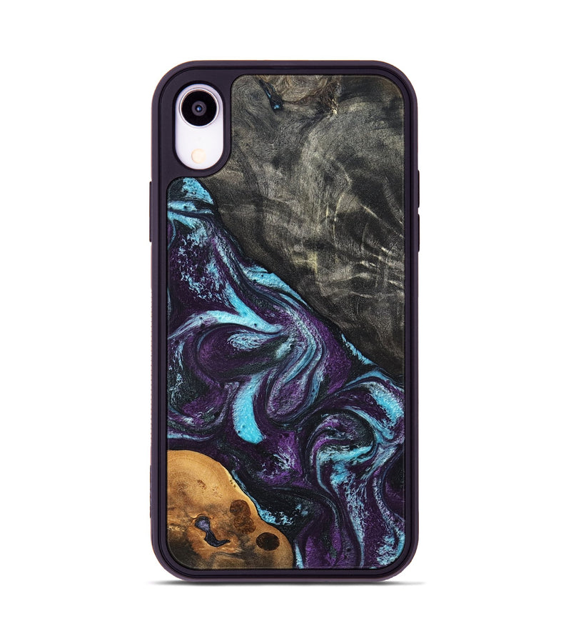 iPhone Xr Wood Phone Case - Austin (Purple, 819895)
