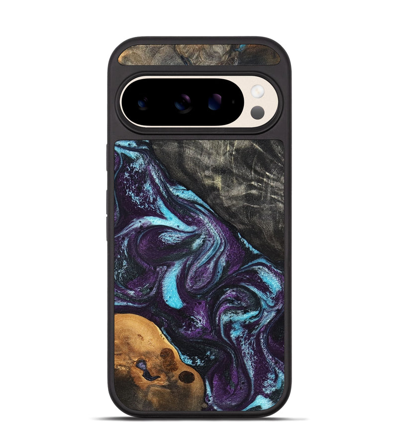 Pixel 10 Pro Wood Phone Case - Austin (Purple, 819895)