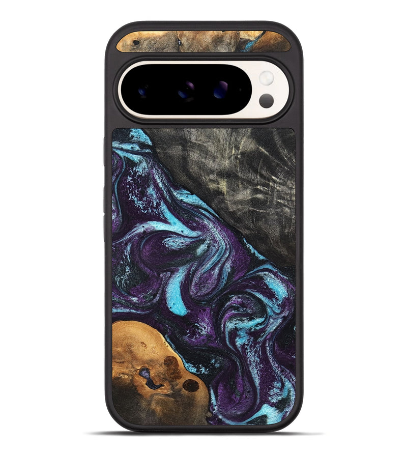 Pixel 10 Pro XL Wood Phone Case - Austin (Purple, 819895)