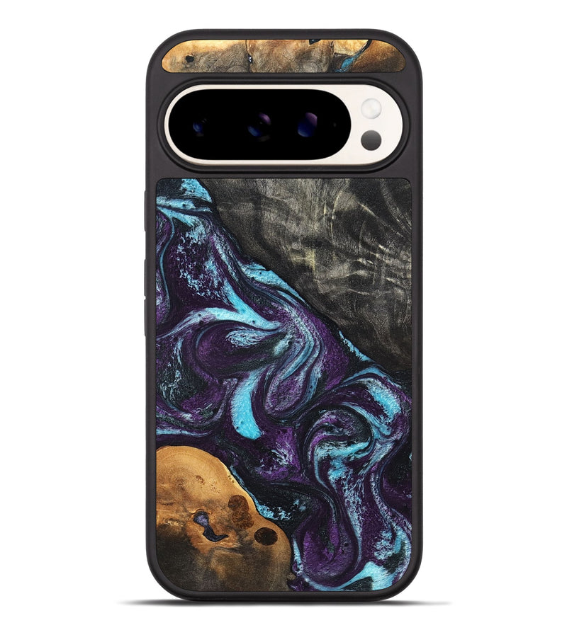 Pixel 9 Pro XL Wood Phone Case - Austin (Purple, 819895)