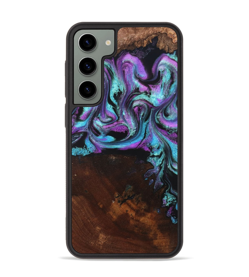 Galaxy S23 Plus Wood Phone Case - Harding (Purple, 819896)