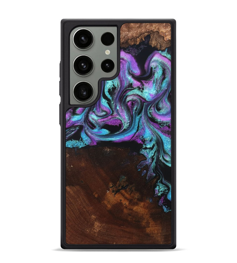 Galaxy S24 Ultra Wood Phone Case - Harding (Purple, 819896)