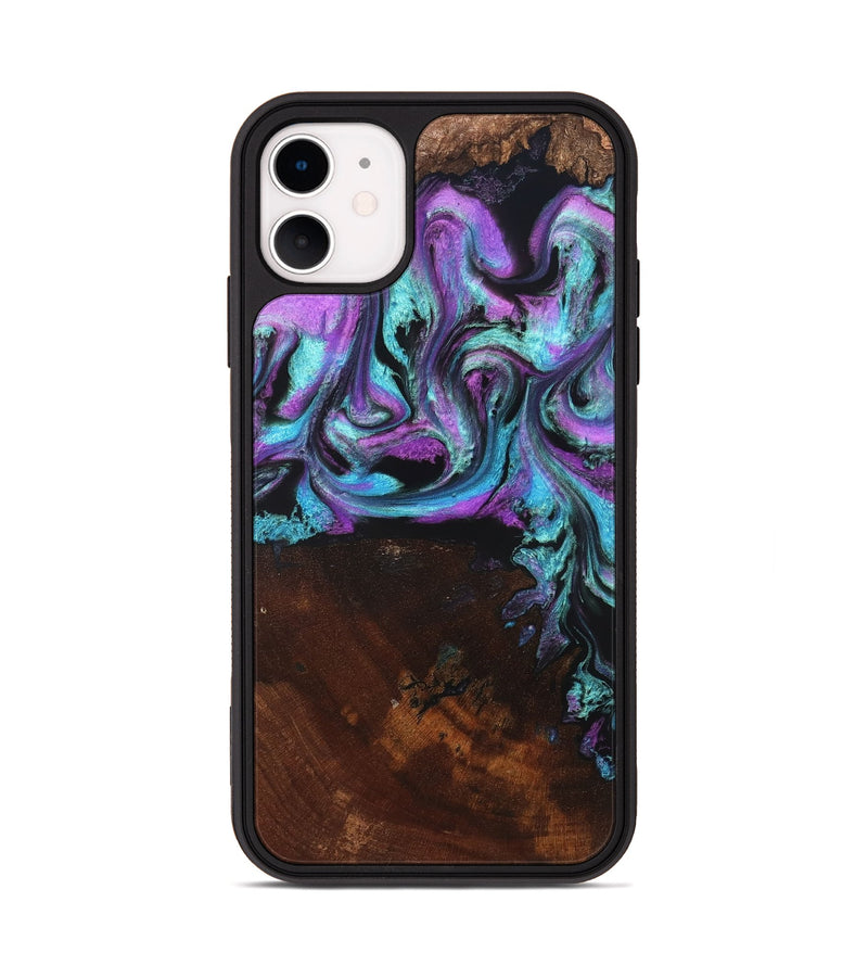 iPhone 11 Wood Phone Case - Harding (Purple, 819896)