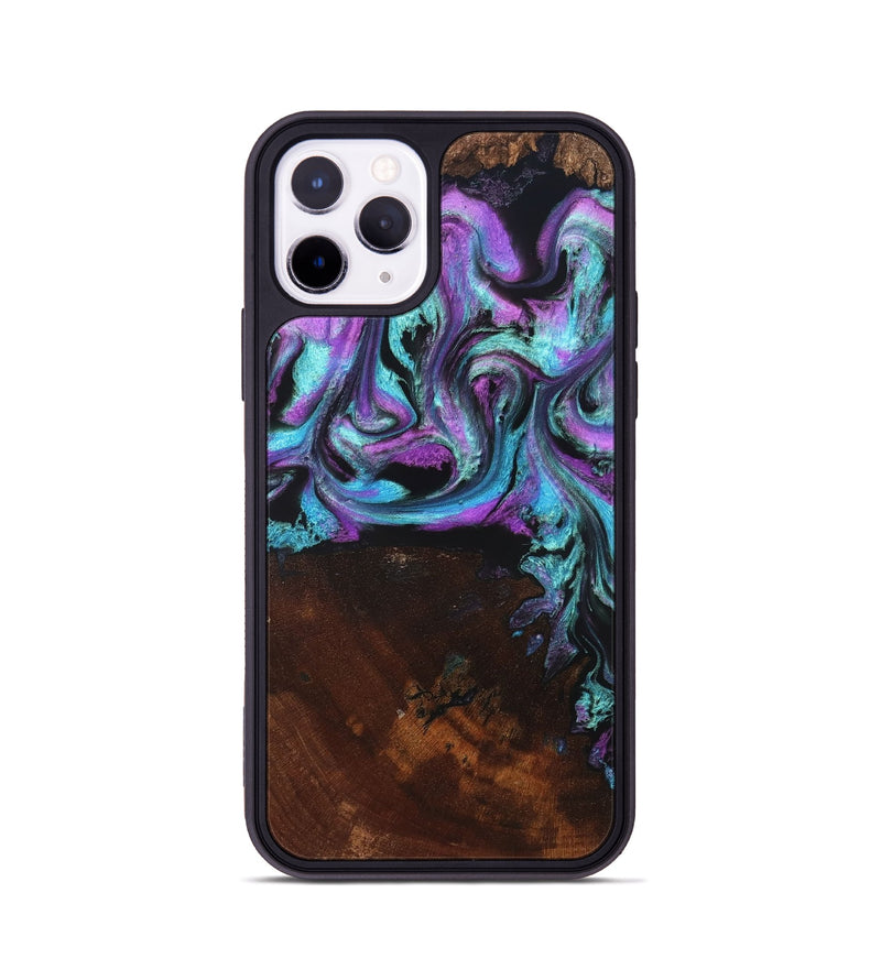 iPhone 11 Pro Wood Phone Case - Harding (Purple, 819896)