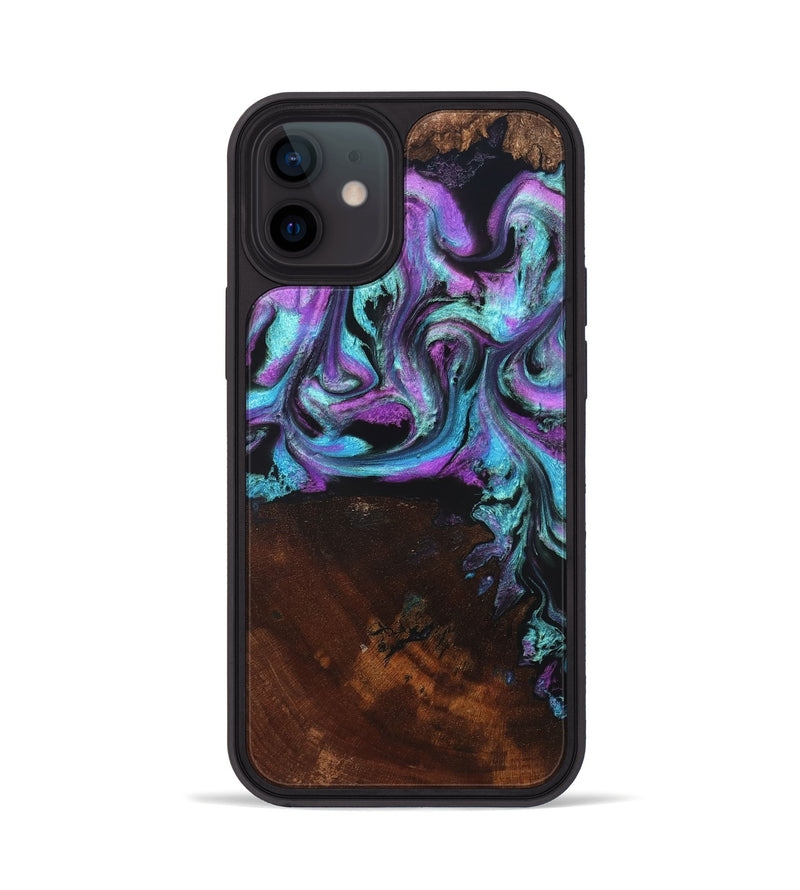 iPhone 12 Wood Phone Case - Harding (Purple, 819896)