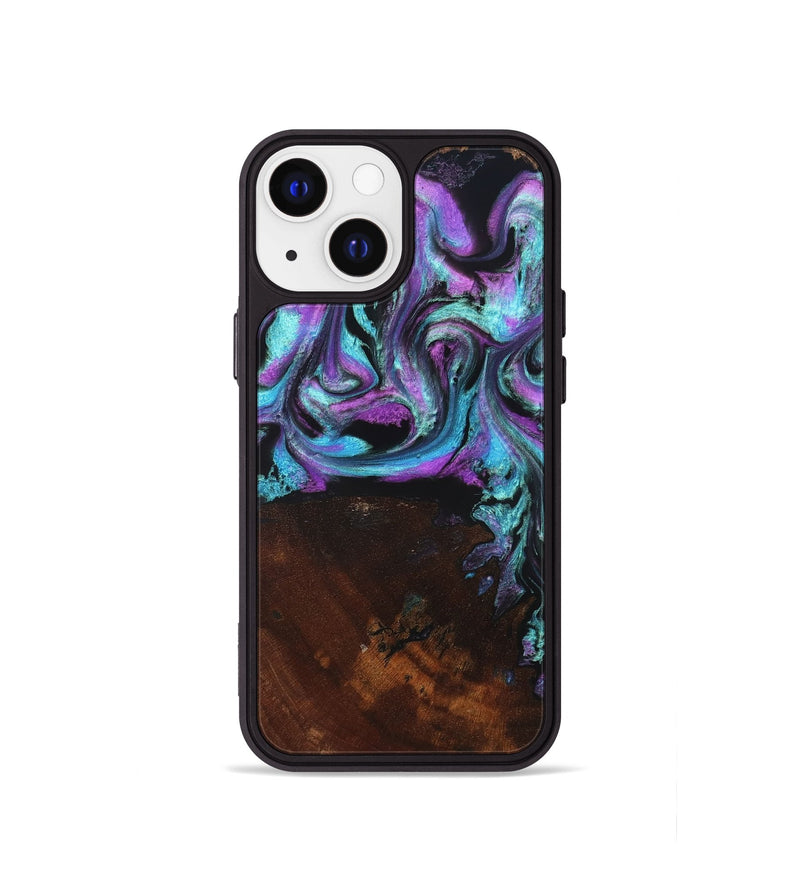 iPhone 13 mini Wood Phone Case - Harding (Purple, 819896)