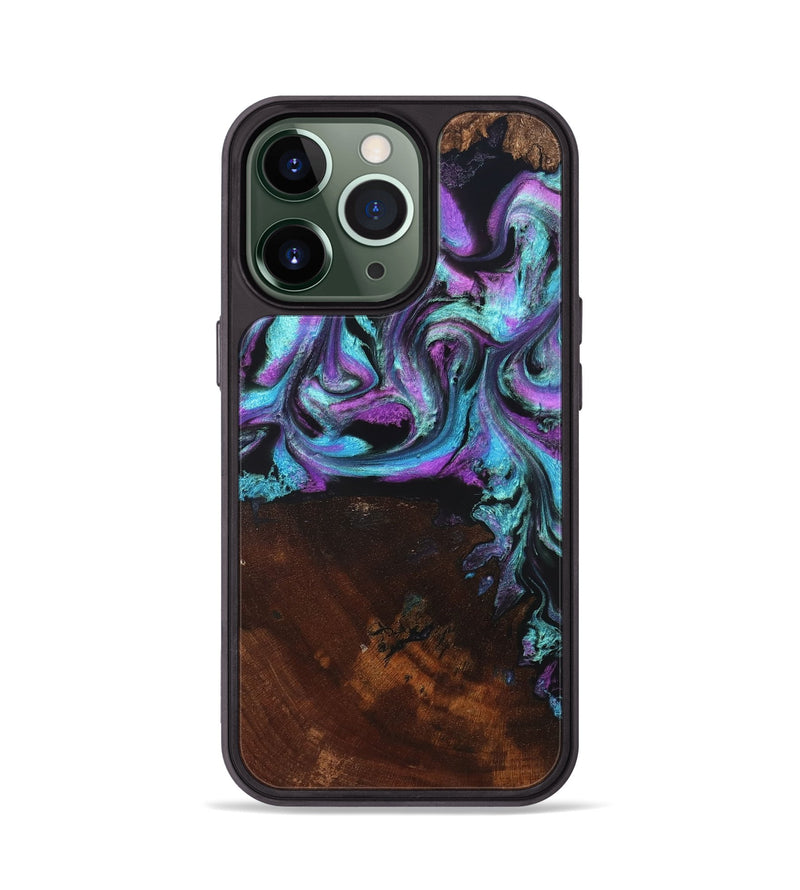 iPhone 13 Pro Wood Phone Case - Harding (Purple, 819896)