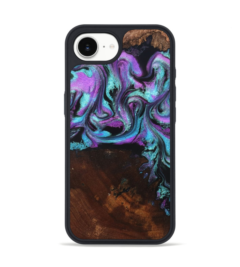 iPhone 16e Wood Phone Case - Harding (Purple, 819896)