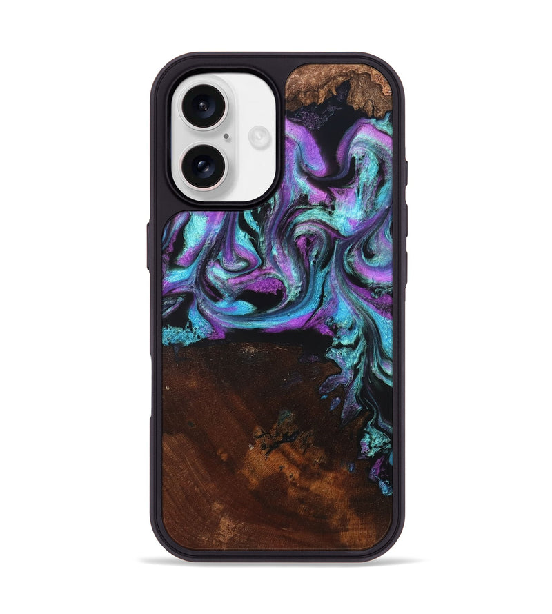 iPhone 17 Wood Phone Case - Harding (Purple, 819896)