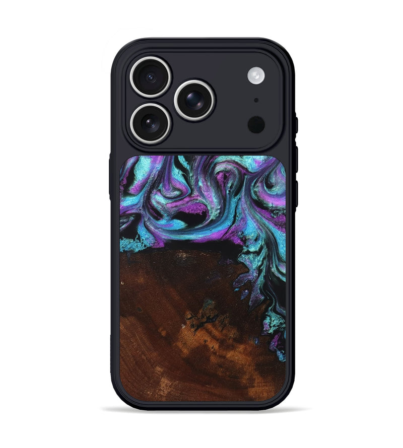 iPhone 17 Pro Wood Phone Case - Harding (Purple, 819896)