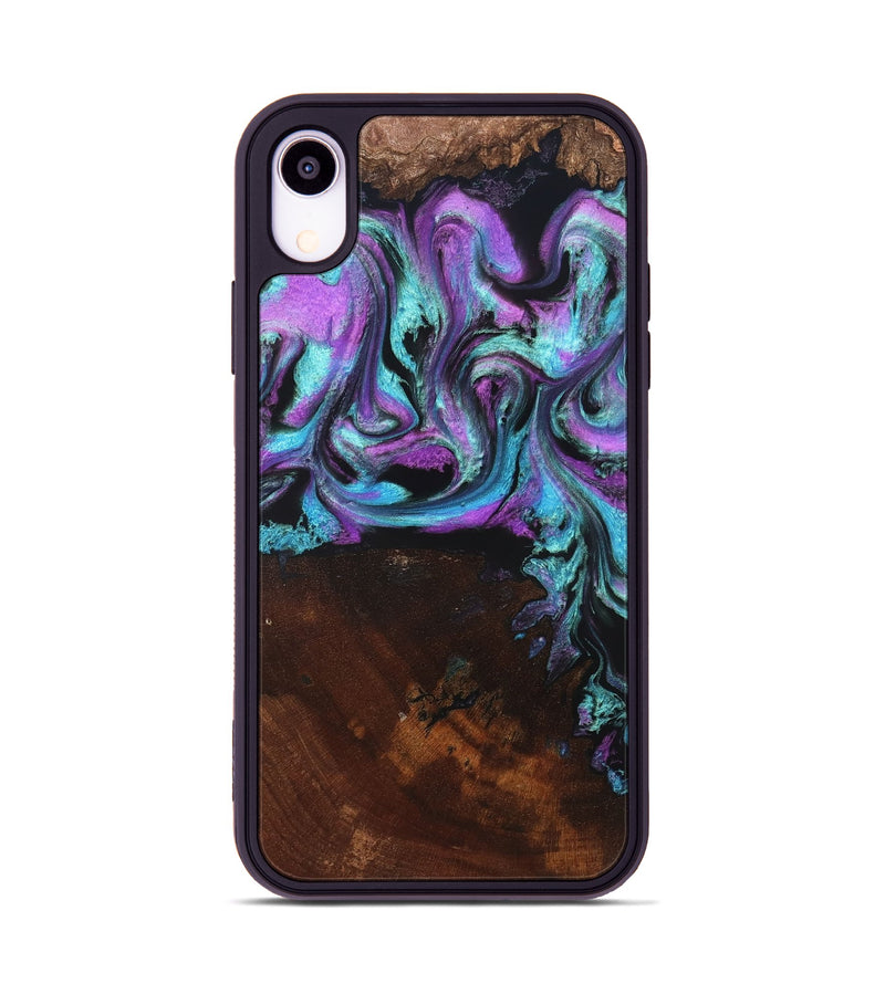 iPhone Xr Wood Phone Case - Harding (Purple, 819896)