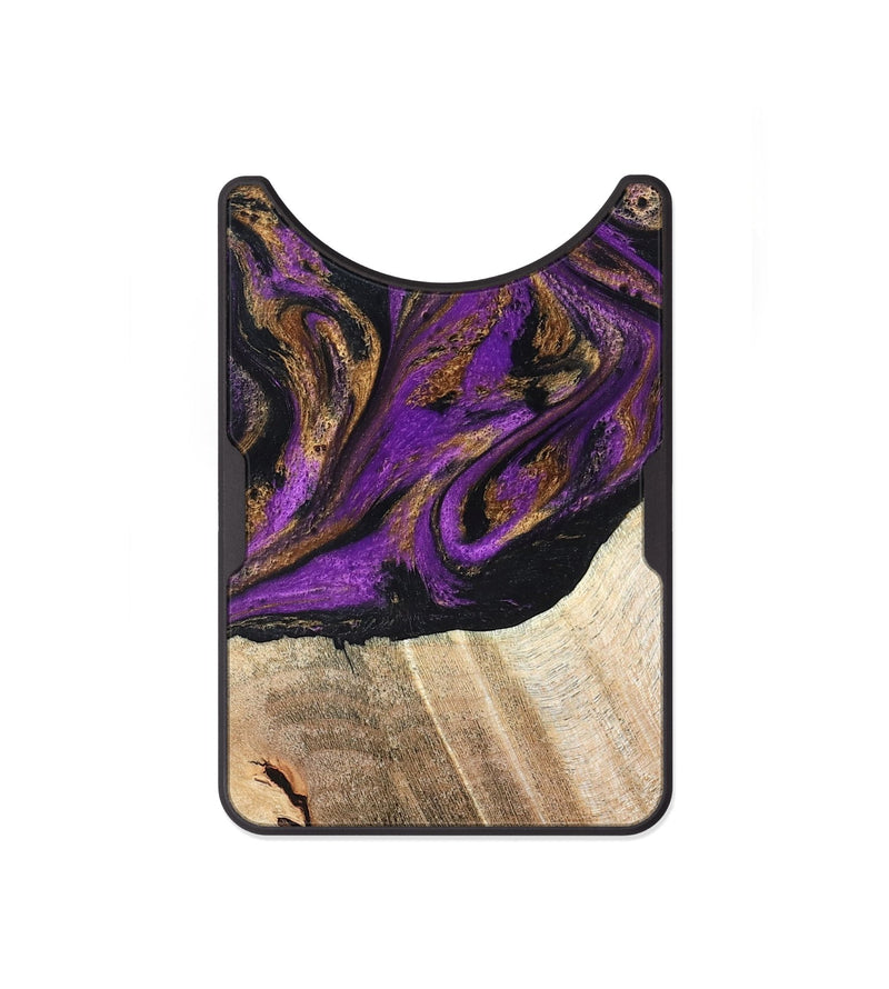 Alloy Wood Wallet - Onie (Purple, 819897)