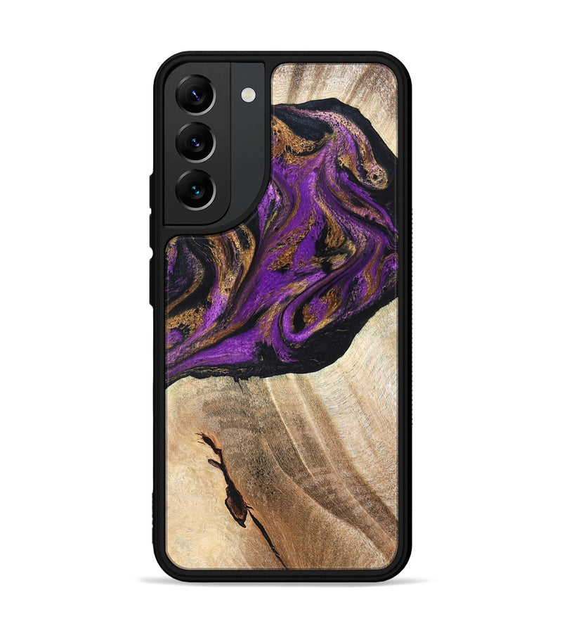 Galaxy S22 Plus Wood Phone Case - Onie (Purple, 819897)
