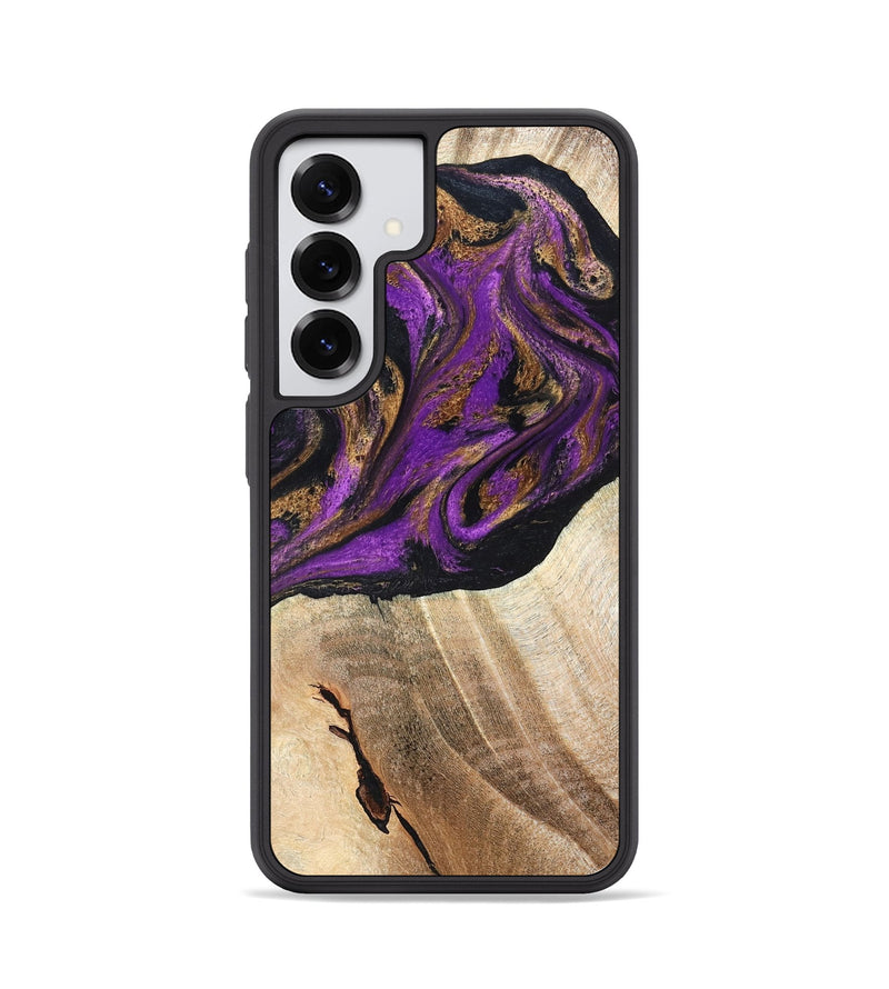 Galaxy S25 Wood Phone Case - Onie (Purple, 819897)
