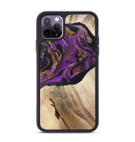 iPhone 11 Pro Max Wood Phone Case - Onie (Purple, 819897)