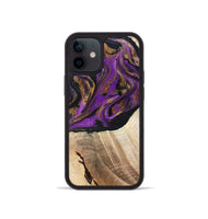 iPhone 12 mini Wood Phone Case - Onie (Purple, 819897)