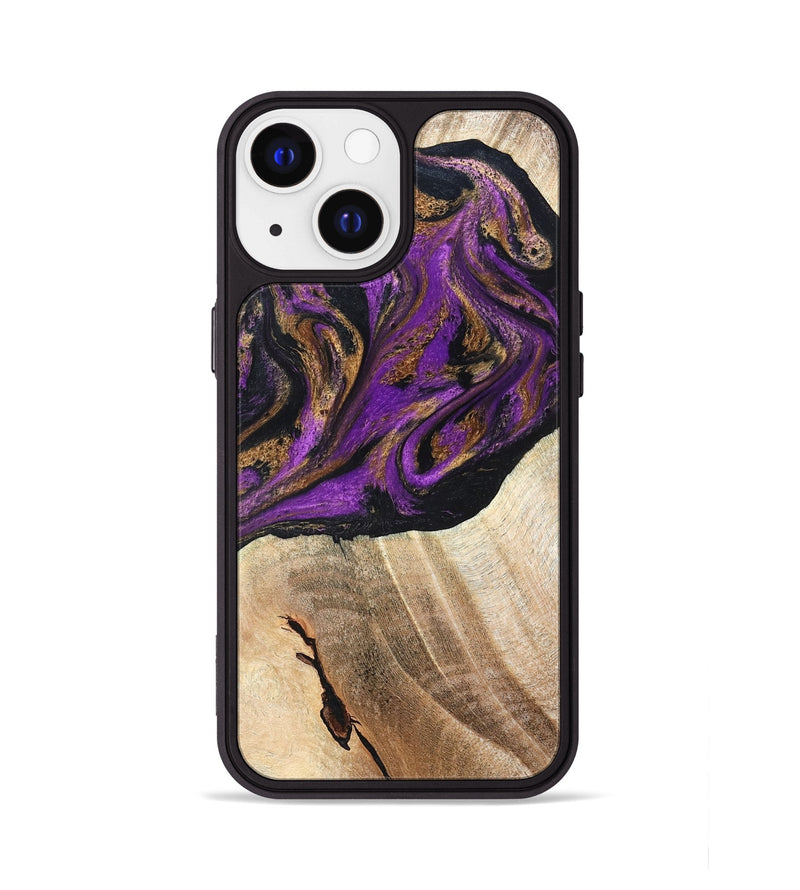 iPhone 13 Wood Phone Case - Onie (Purple, 819897)