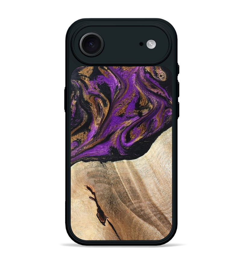 iPhone 17 Air Wood Phone Case - Onie (Purple, 819897)