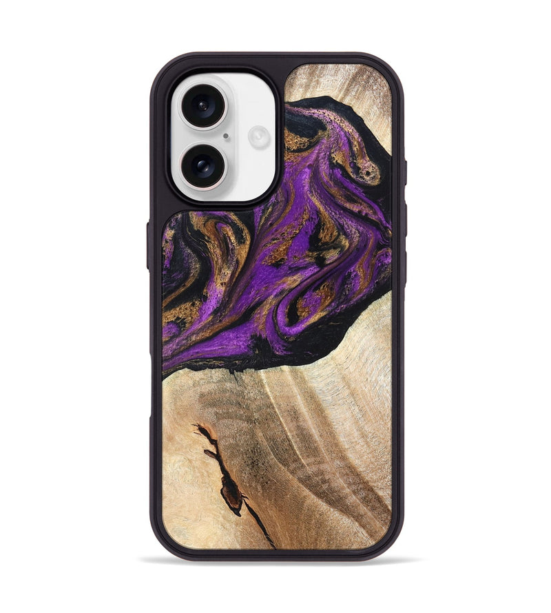iPhone 17 Wood Phone Case - Onie (Purple, 819897)