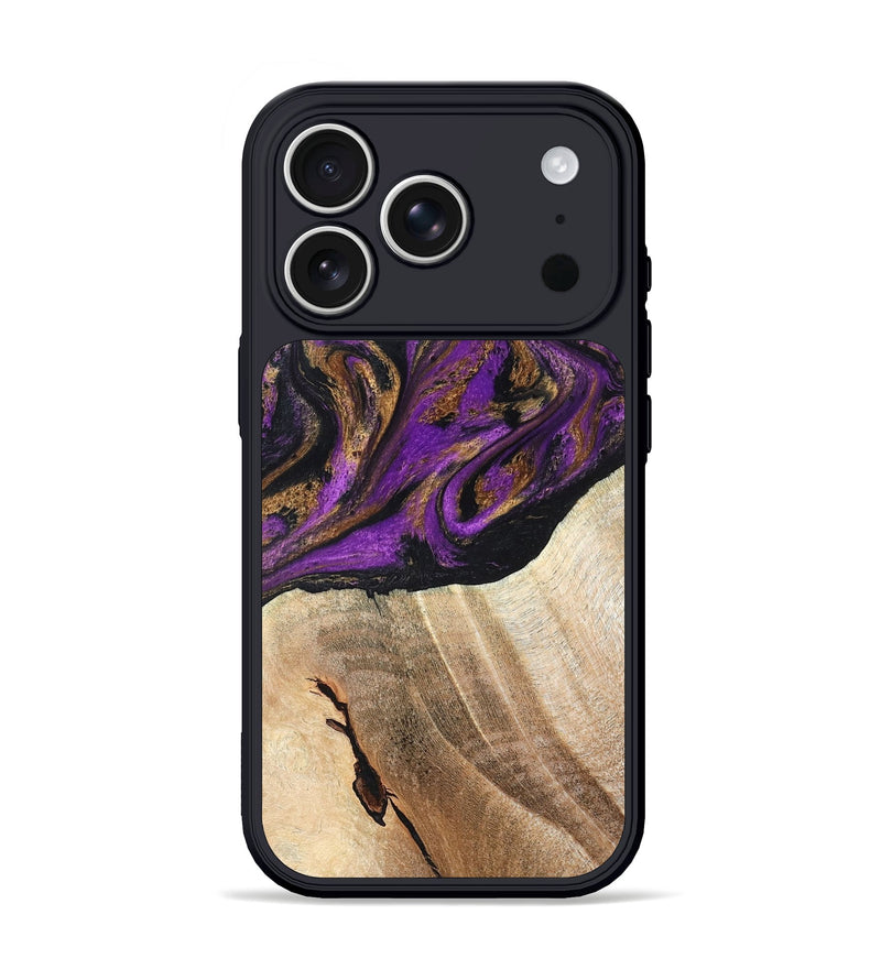 iPhone 17 Pro Wood Phone Case - Onie (Purple, 819897)